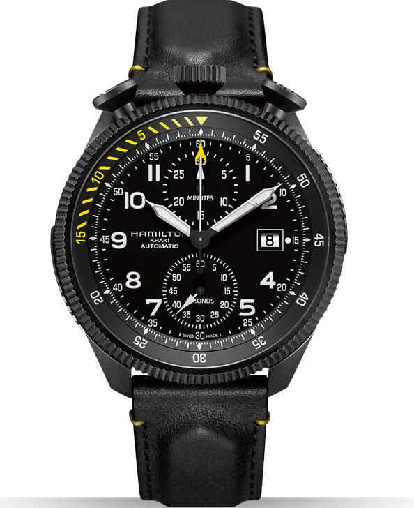 Hamilton Khaki Takeoff Auto Chrono H76786733 Limited Edition replica watch